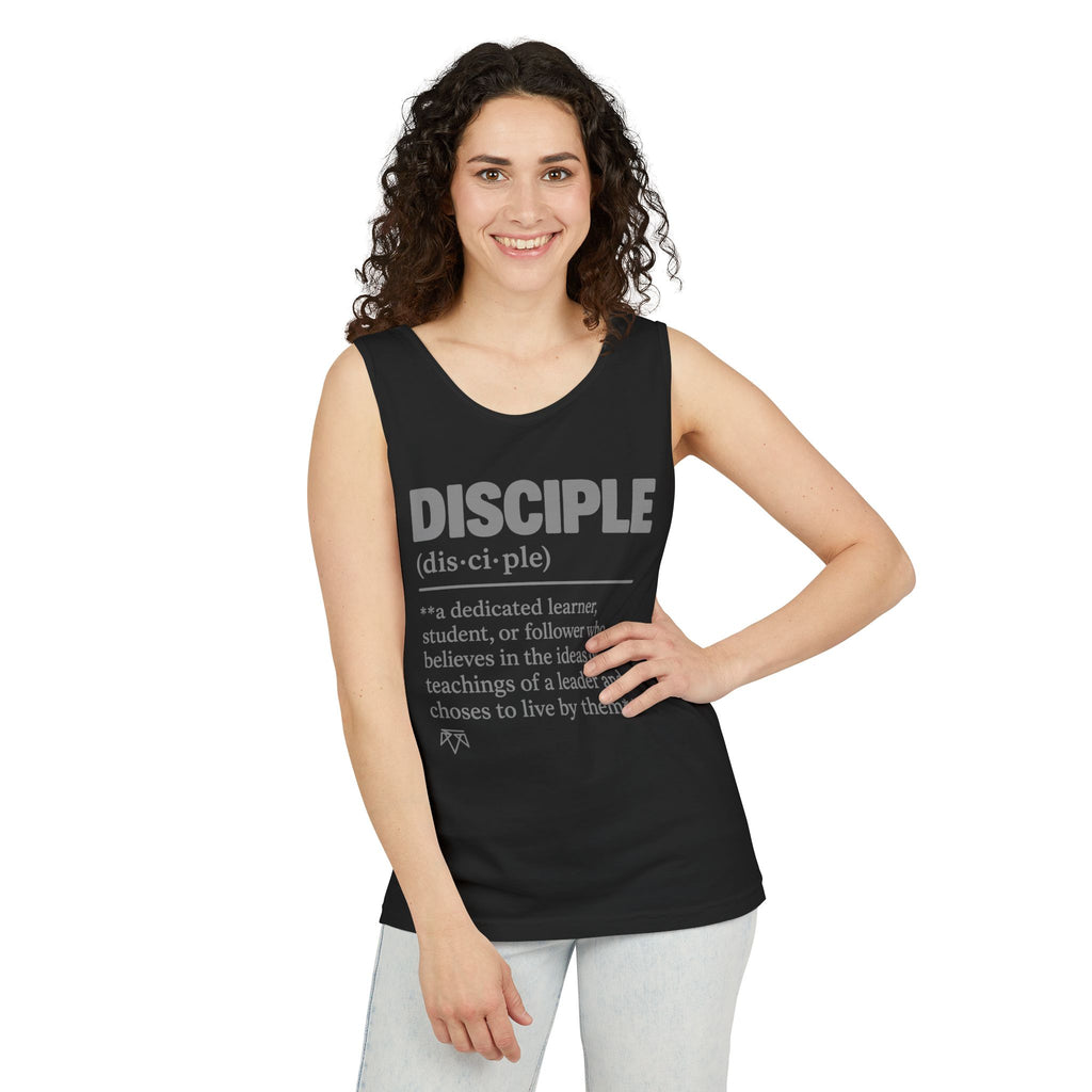 DISCIPLE — Garment-dyed Tank Top