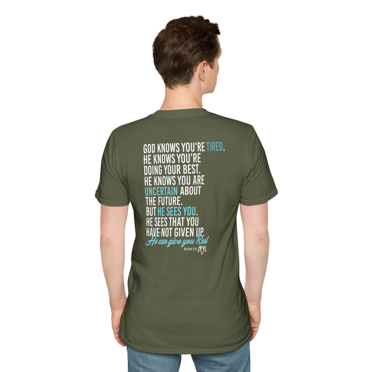Rest (Matthew 11:28) - Evangelism Tee