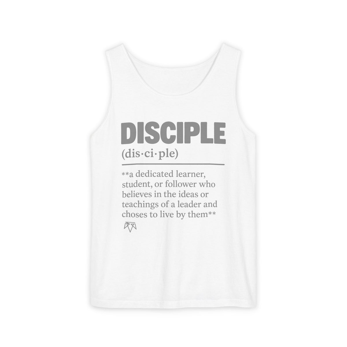 DISCIPLE — Garment-dyed Tank Top