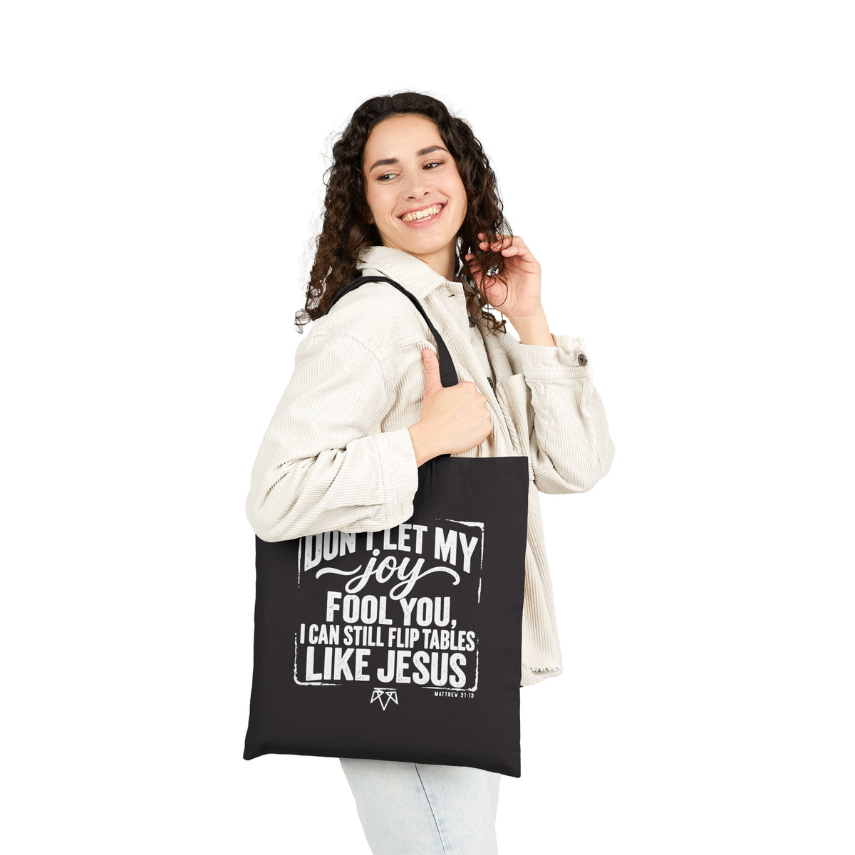 House Of Prayer - Cotton Canvas Tote Bag
