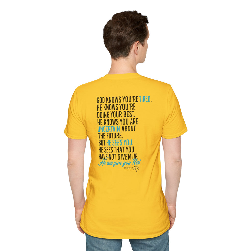 Rest (Matthew 11:28) - Evangelism Tee