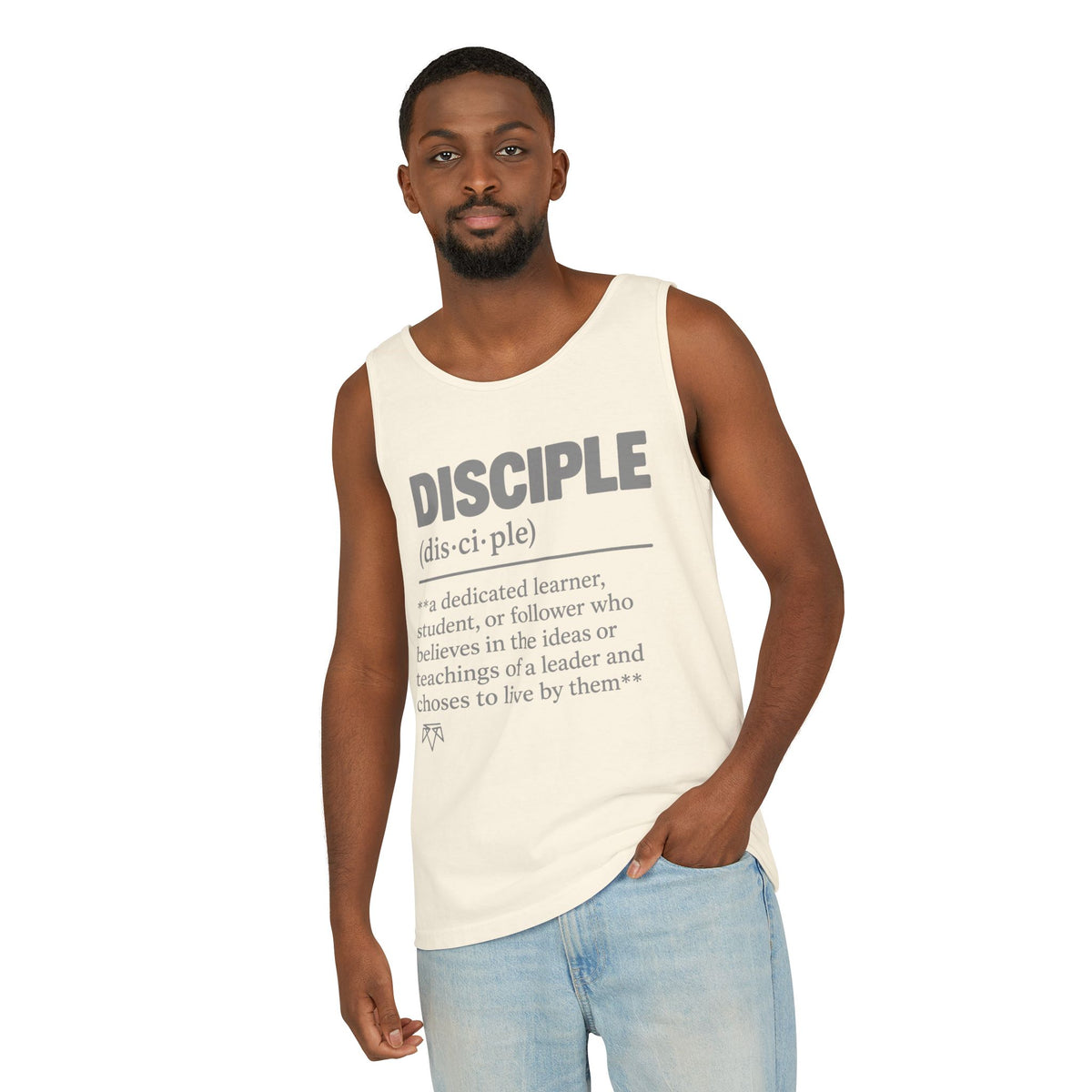 DISCIPLE — Garment-dyed Tank Top