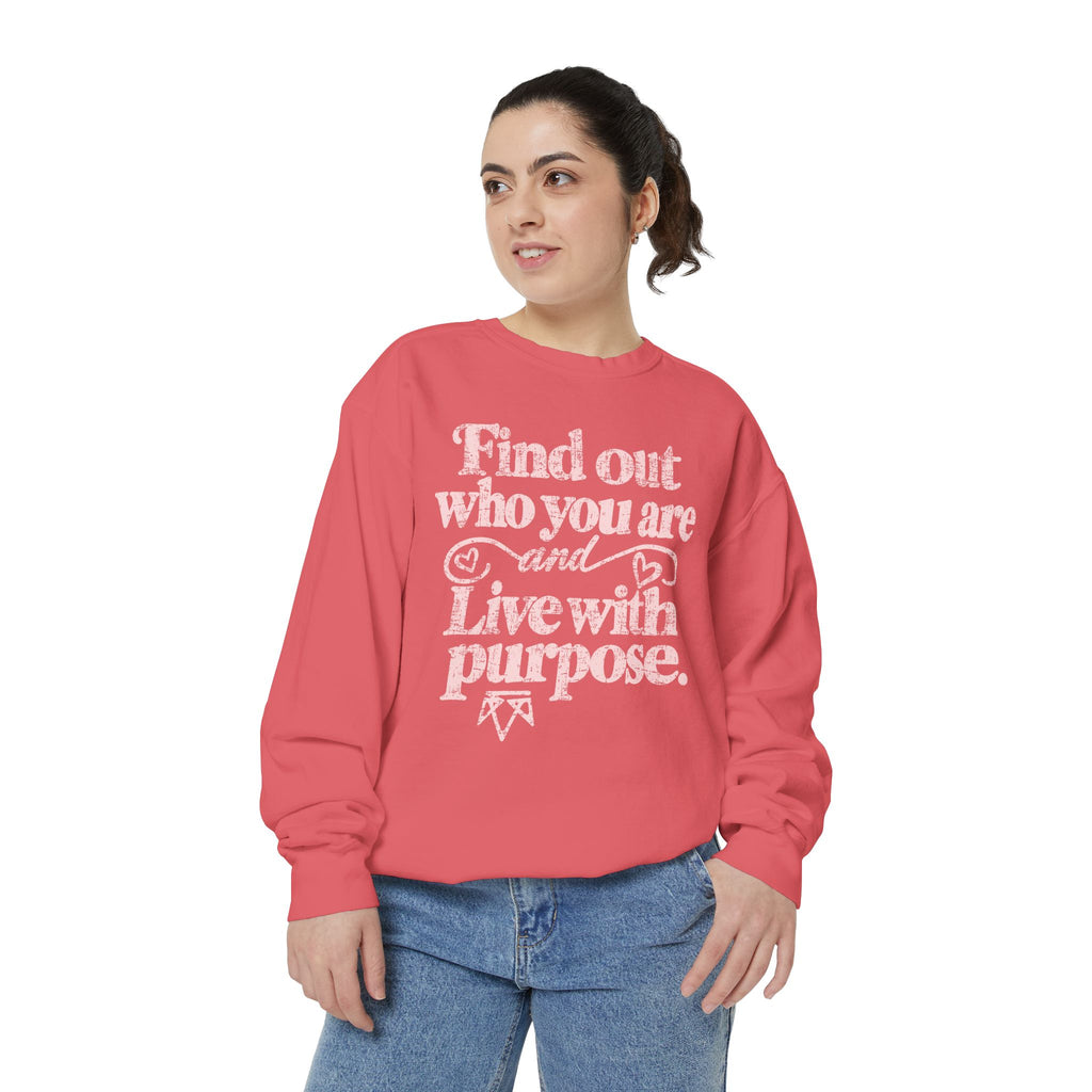 Find Purpose - Comfort Colors Sweatshirt