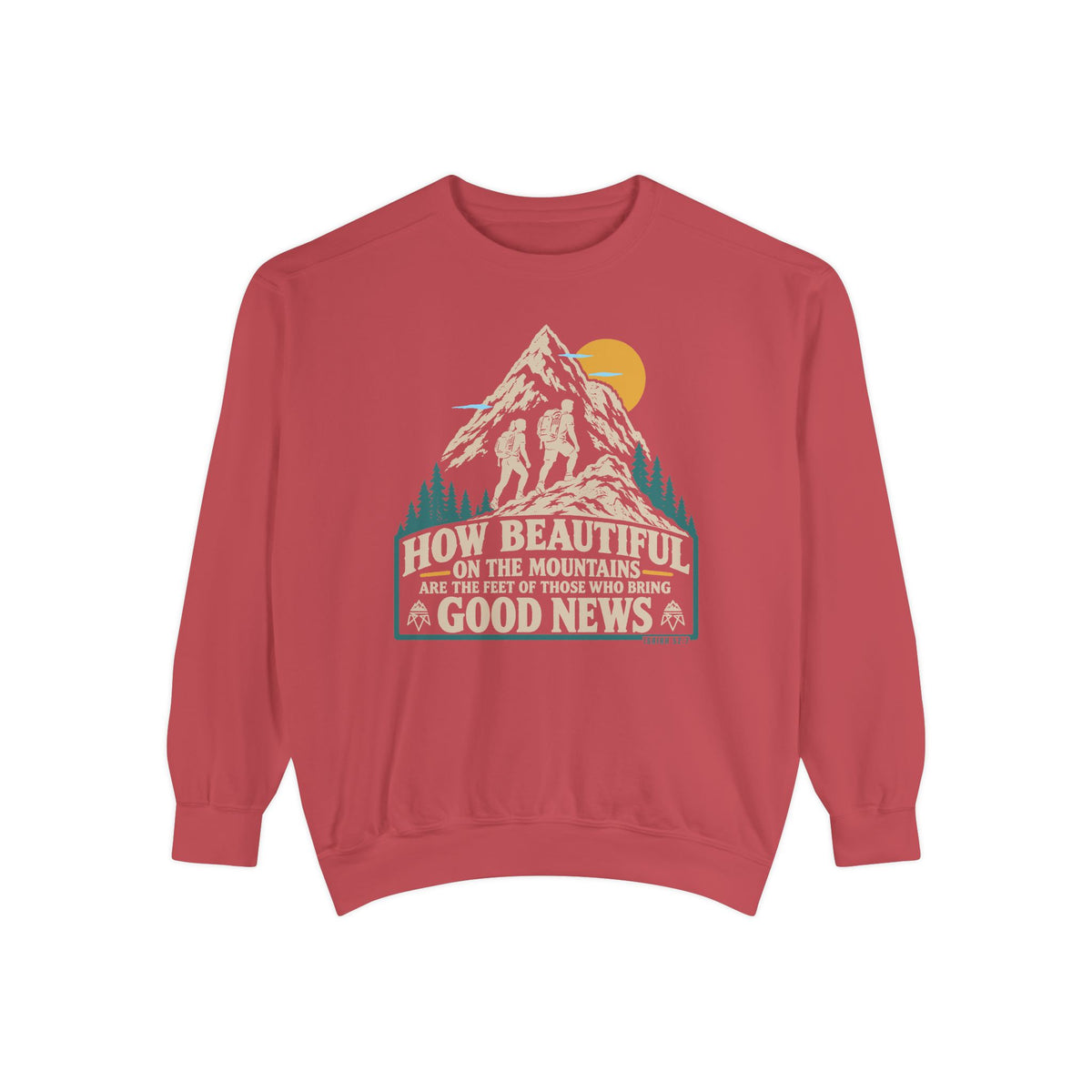 Beautiful Good News - Comfort Colors Sweatshirt