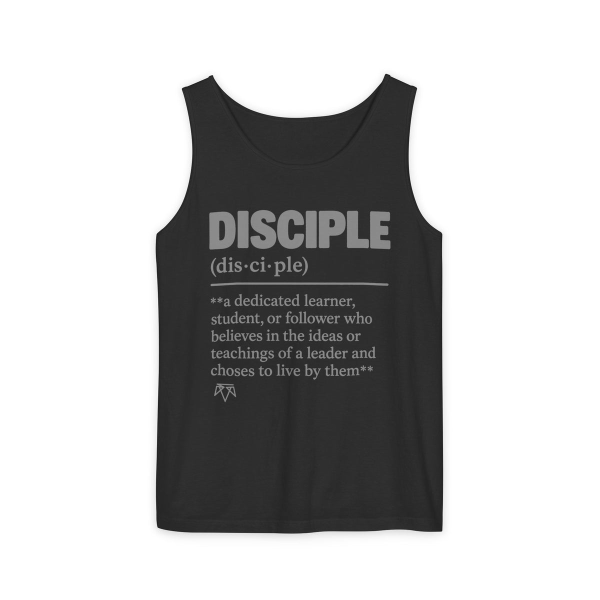 DISCIPLE — Garment-dyed Tank Top