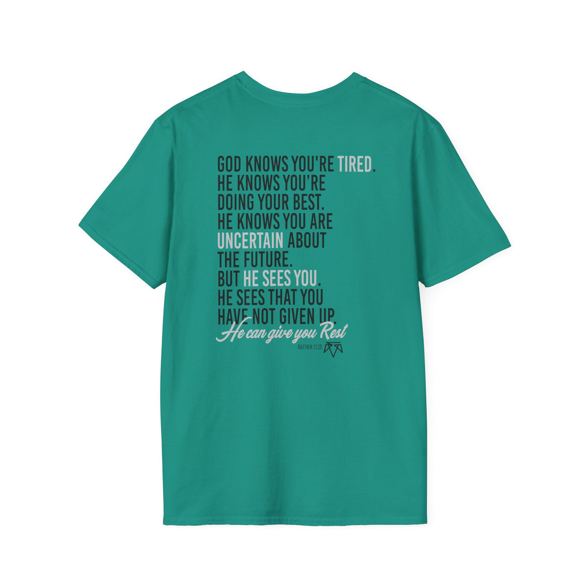 Rest (Matthew 11:28) - Evangelism Tee