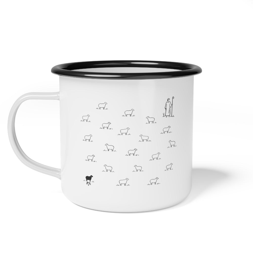 The Shepherd — Enamel Camp Mug