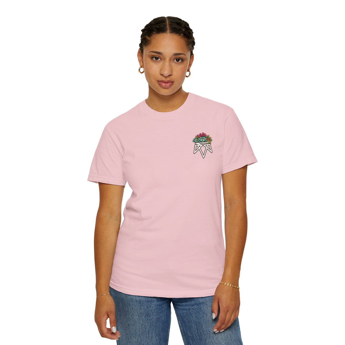 Planted in God's Word T-Shirt — Floral Planter Bible Verse Tee