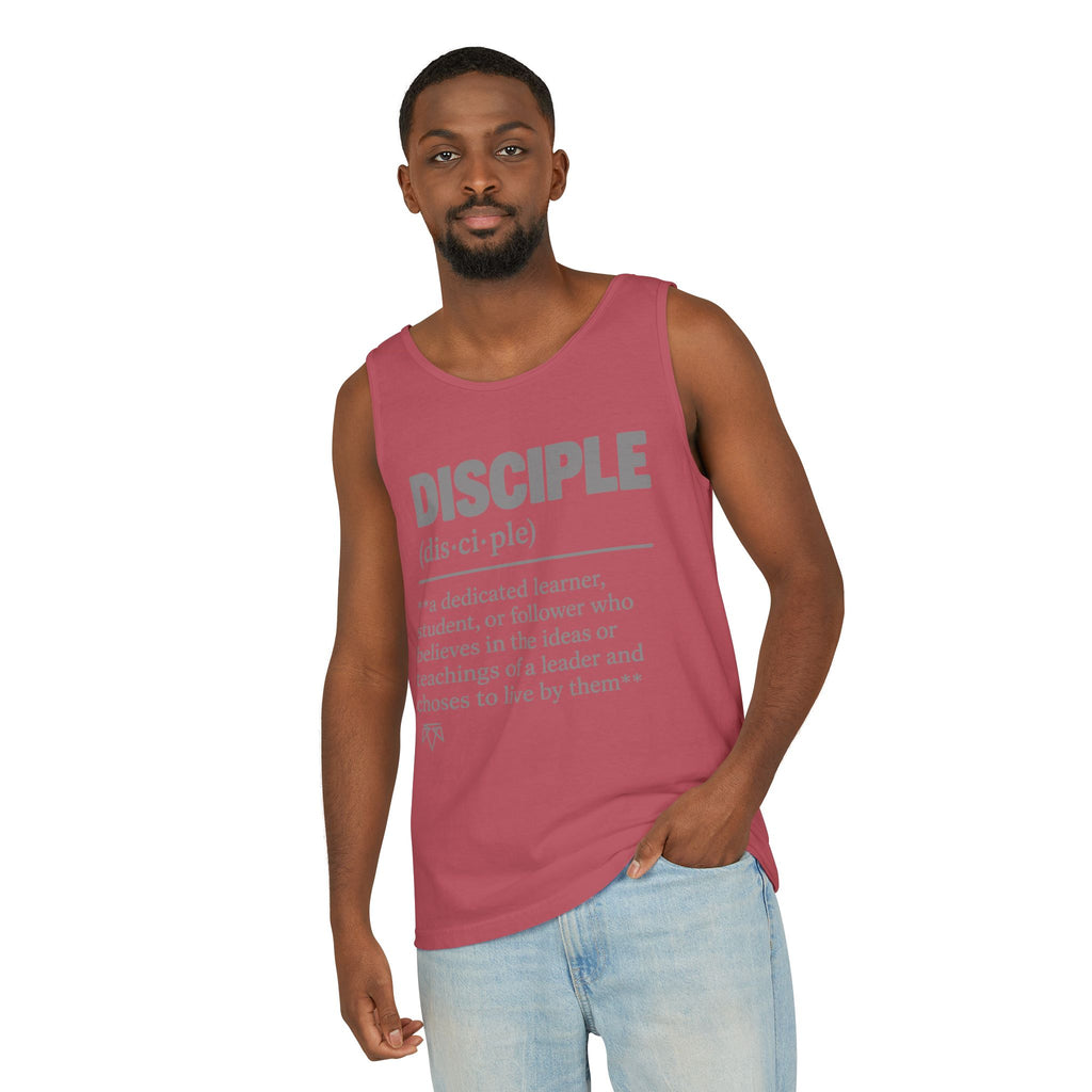 DISCIPLE — Garment-dyed Tank Top
