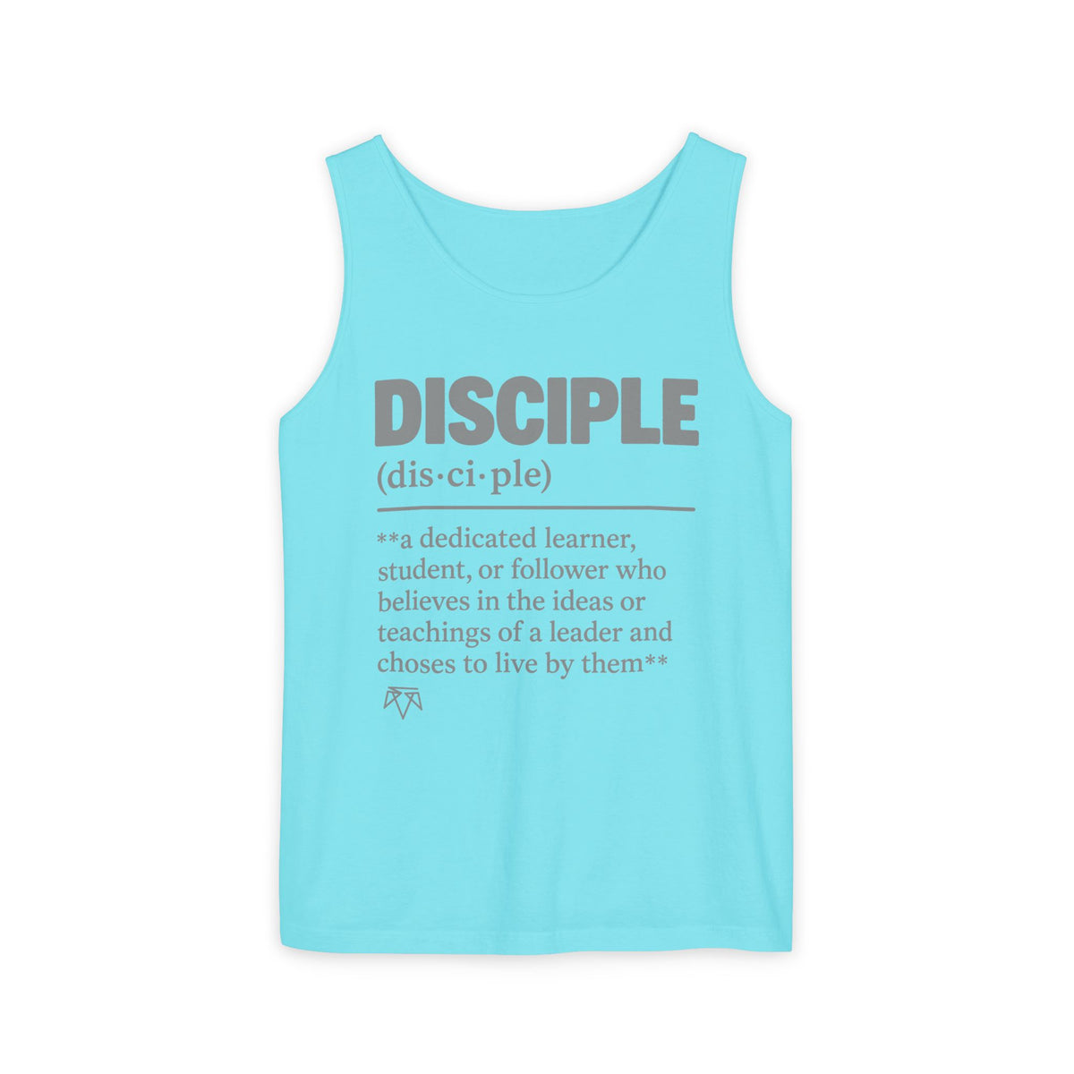 DISCIPLE — Garment-dyed Tank Top
