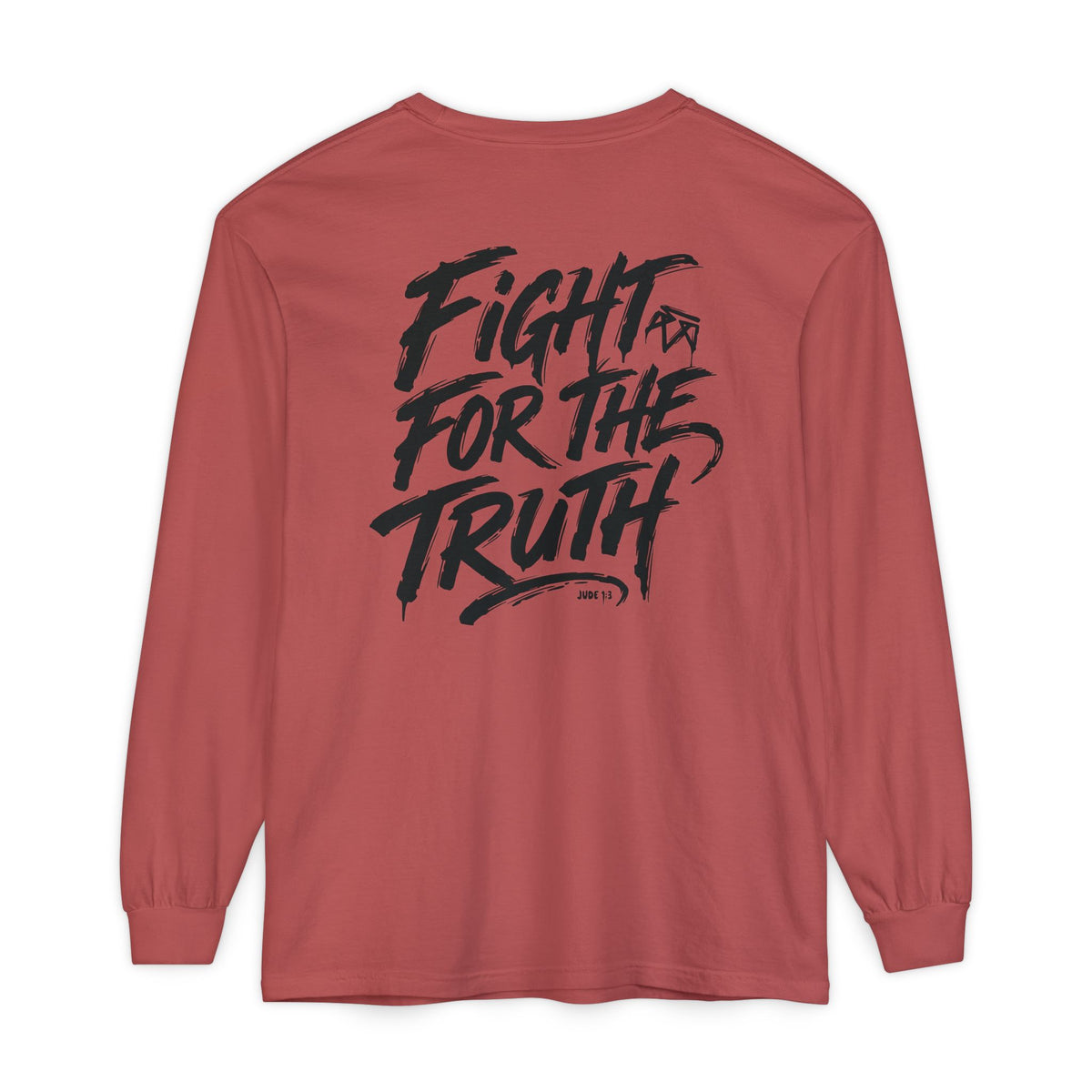 Fight for the Truth — Comfort Colors Long Sleeve T‑Shirt