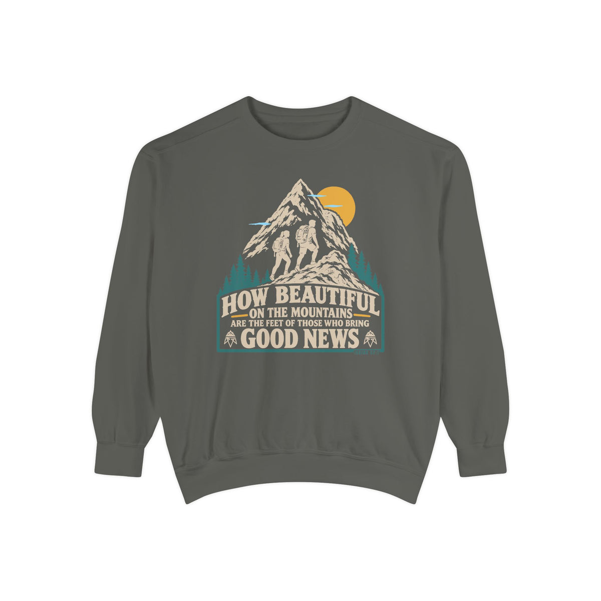 Beautiful Good News - Comfort Colors Sweatshirt