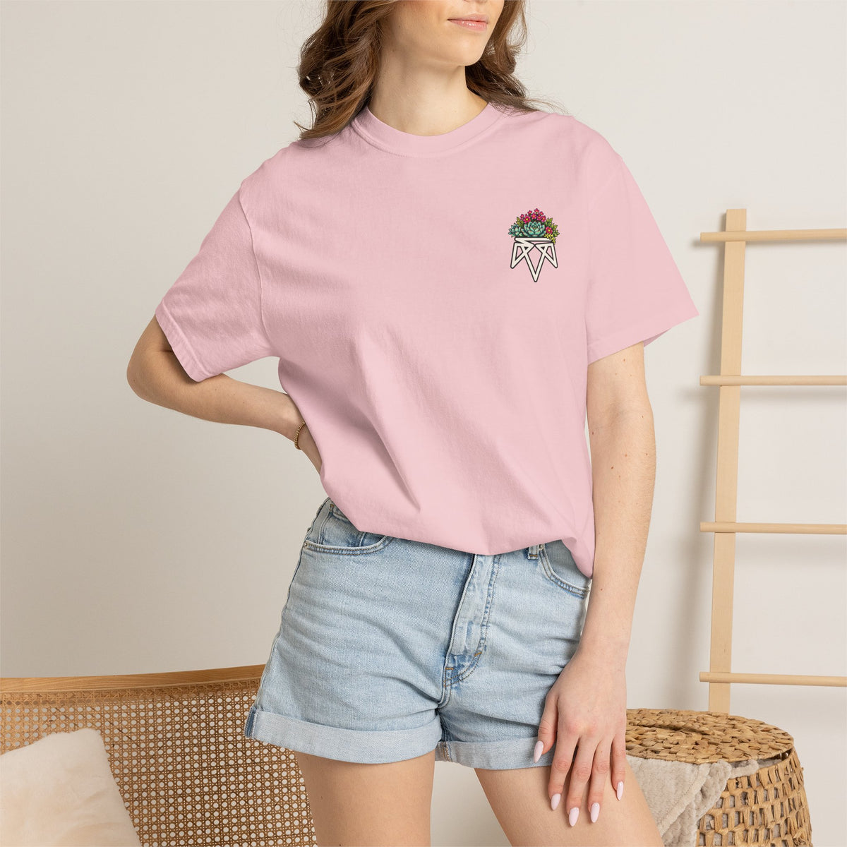 Planted in God's Word T-Shirt — Floral Planter Bible Verse Tee
