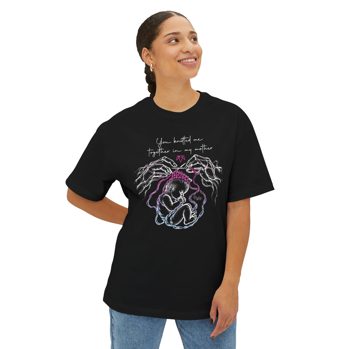 Knit Me Together - Boxy Tee