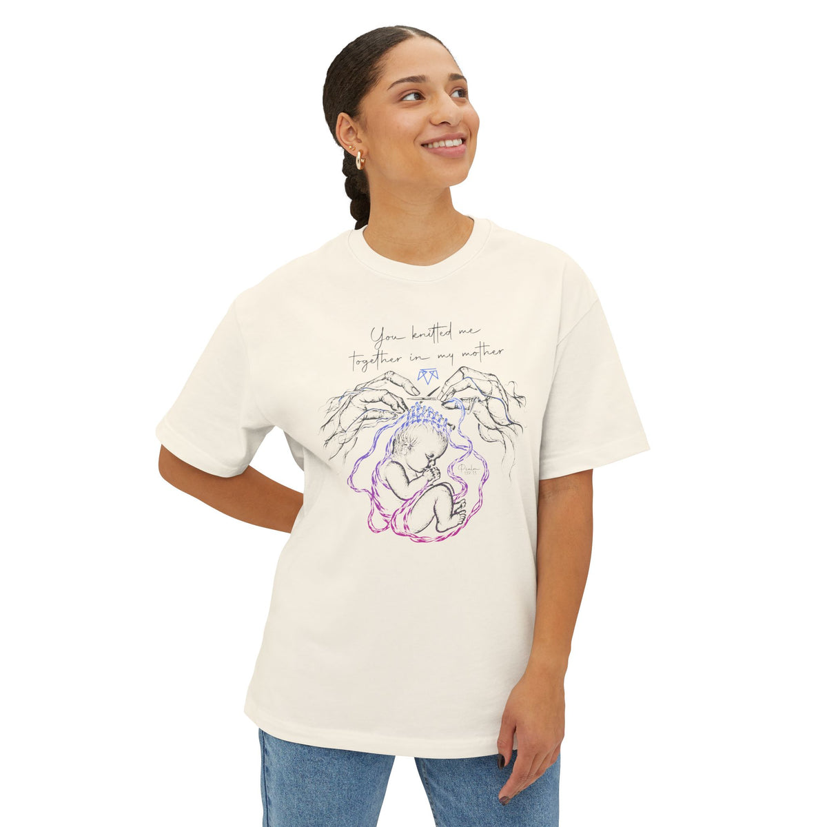 Knit Me Together - Boxy Tee