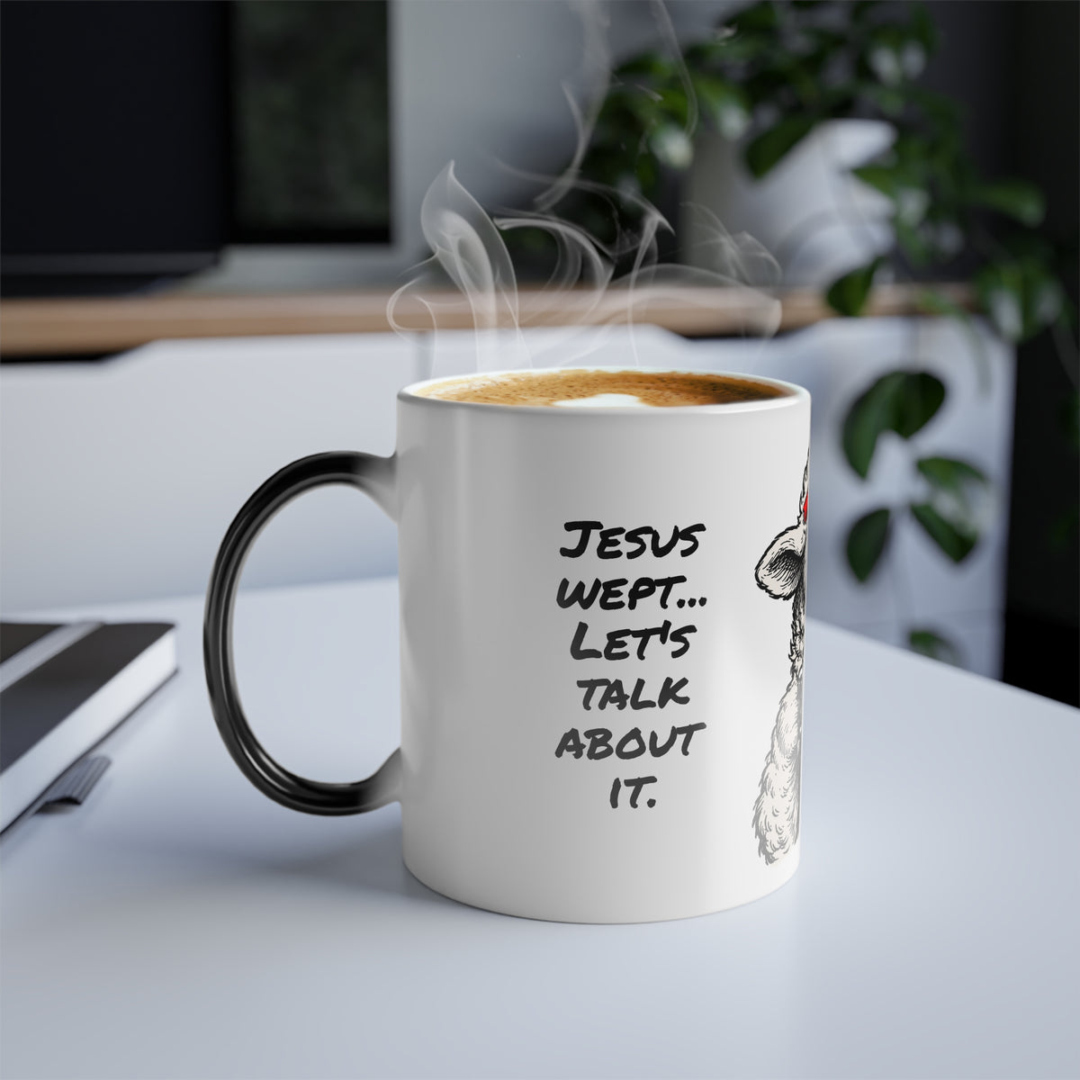 Let's talk about it — Color‑Changing Mug Cup, 11oz