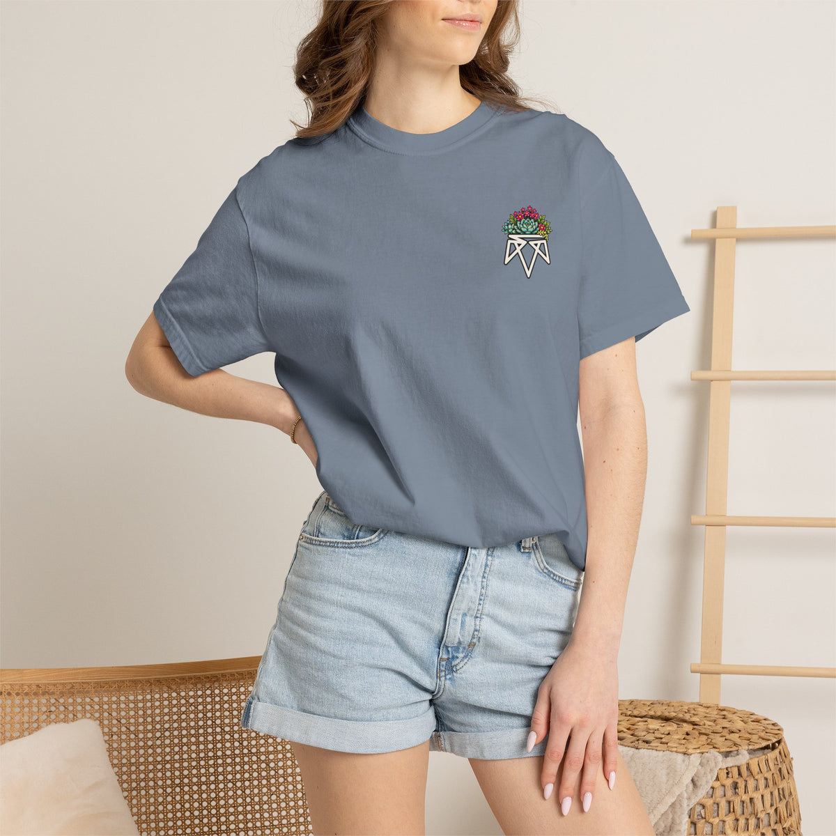 Planted in God's Word T-Shirt — Floral Planter Bible Verse Tee