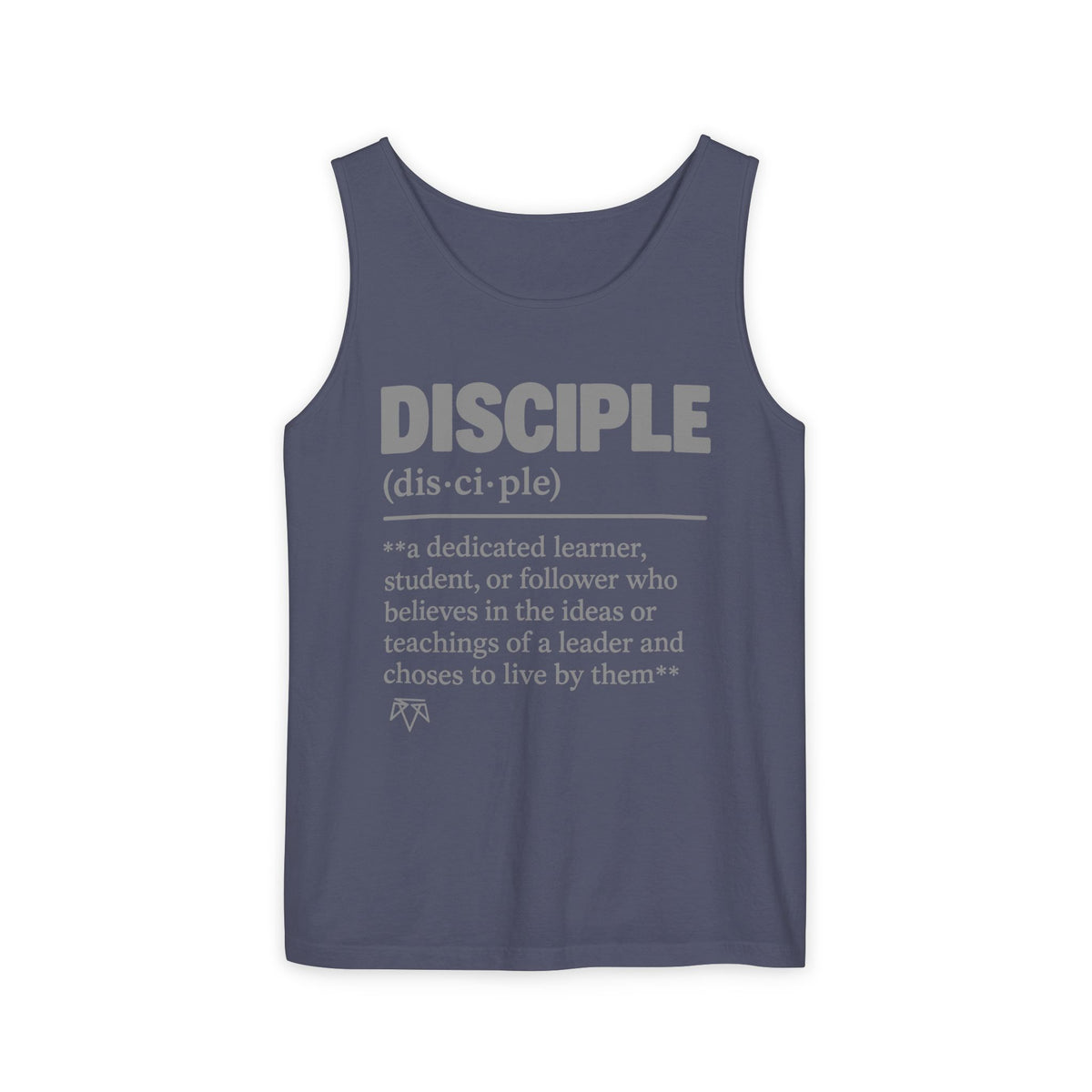 DISCIPLE — Garment-dyed Tank Top