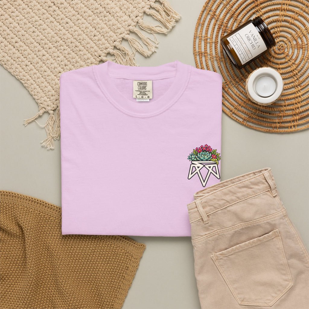 Planted in God's Word T-Shirt — Floral Planter Bible Verse Tee