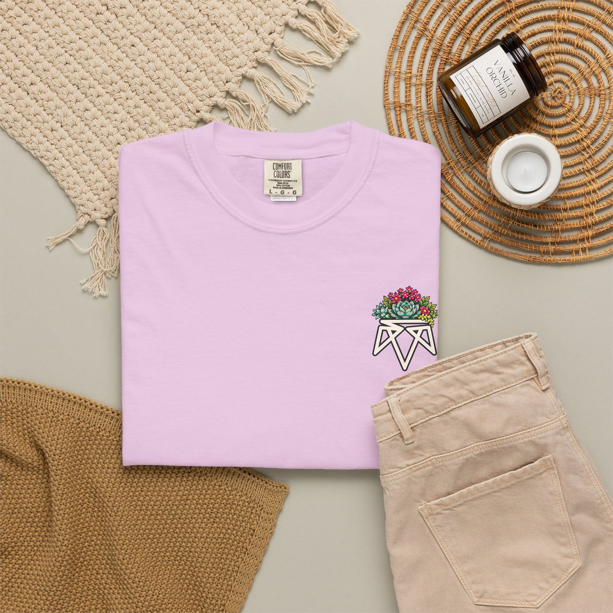 Planted in God's Word T-Shirt — Floral Planter Bible Verse Tee