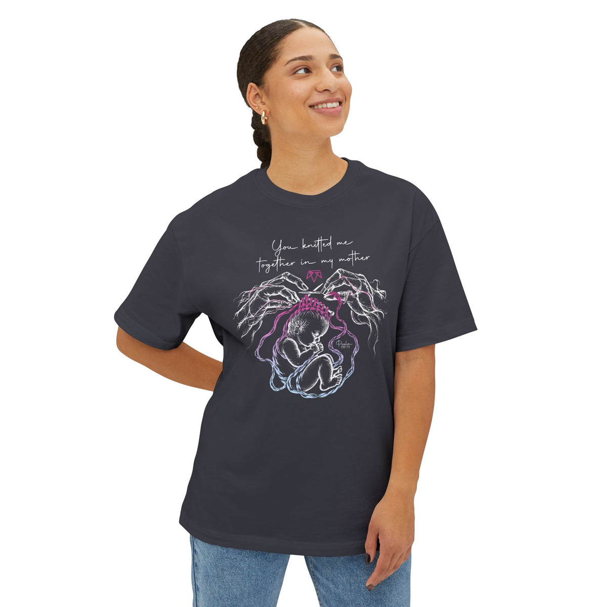 Knit Me Together - Boxy Tee