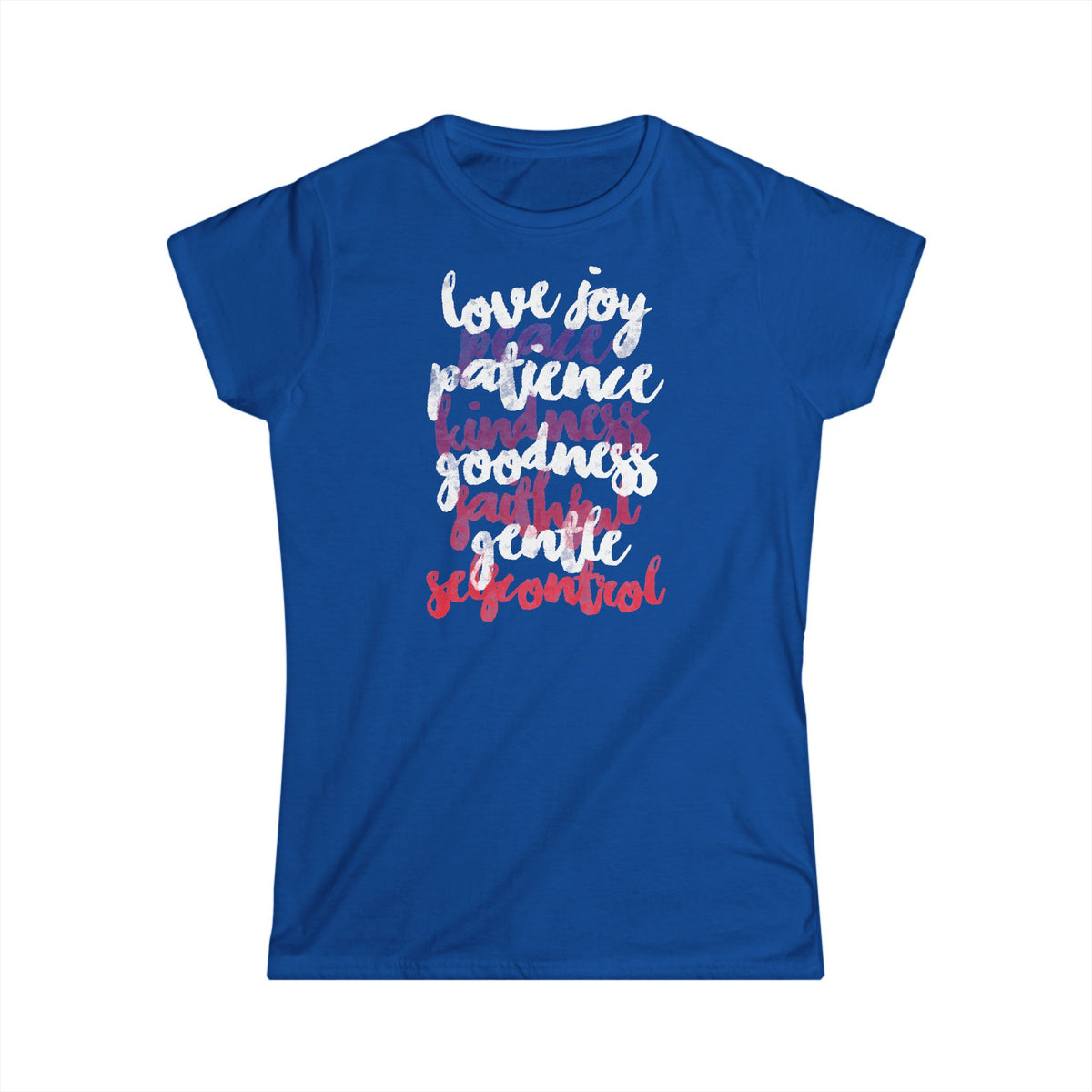 Fruits Of The Spirit - Softstyle T-Shirt - Classic Crew Tee
