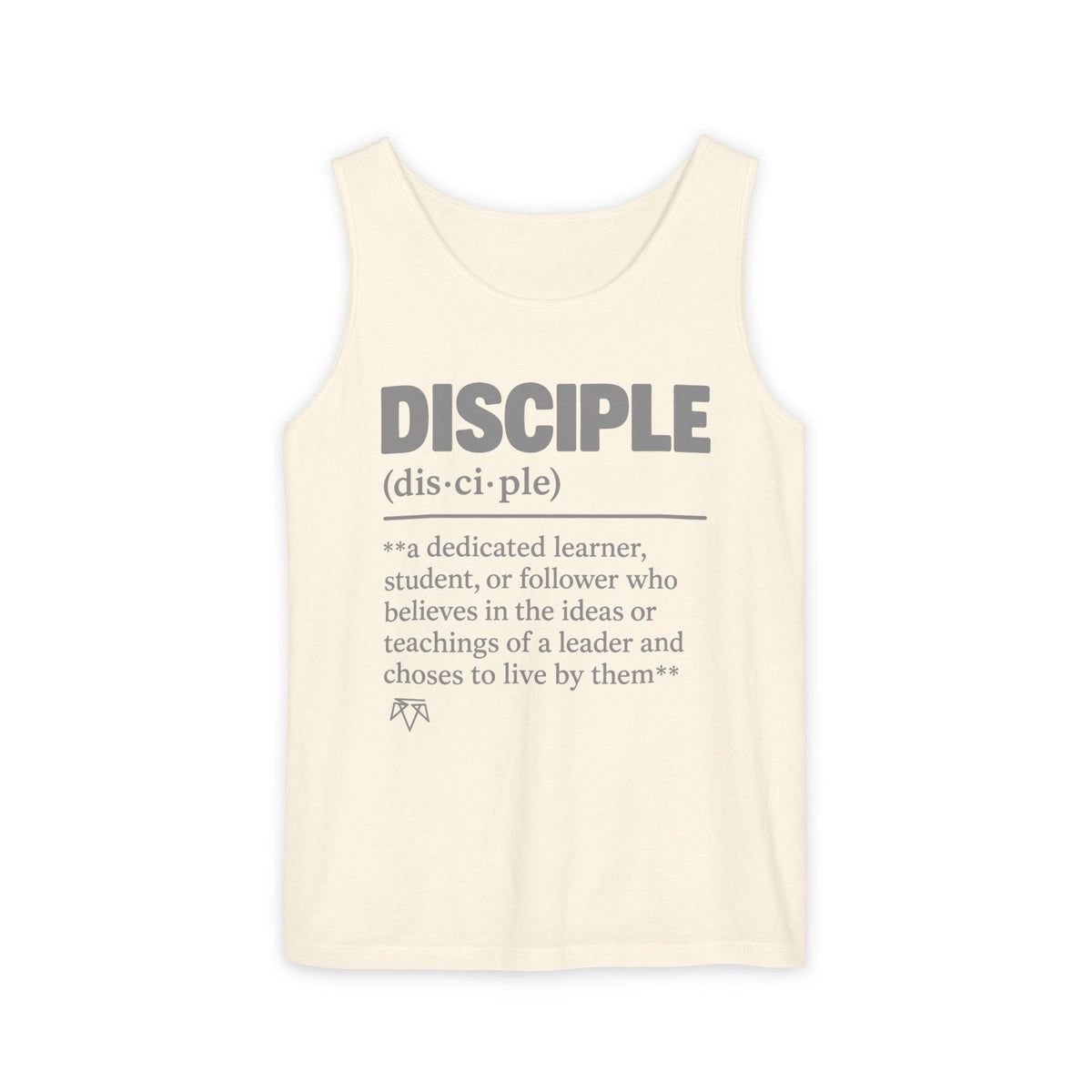 DISCIPLE — Garment-dyed Tank Top