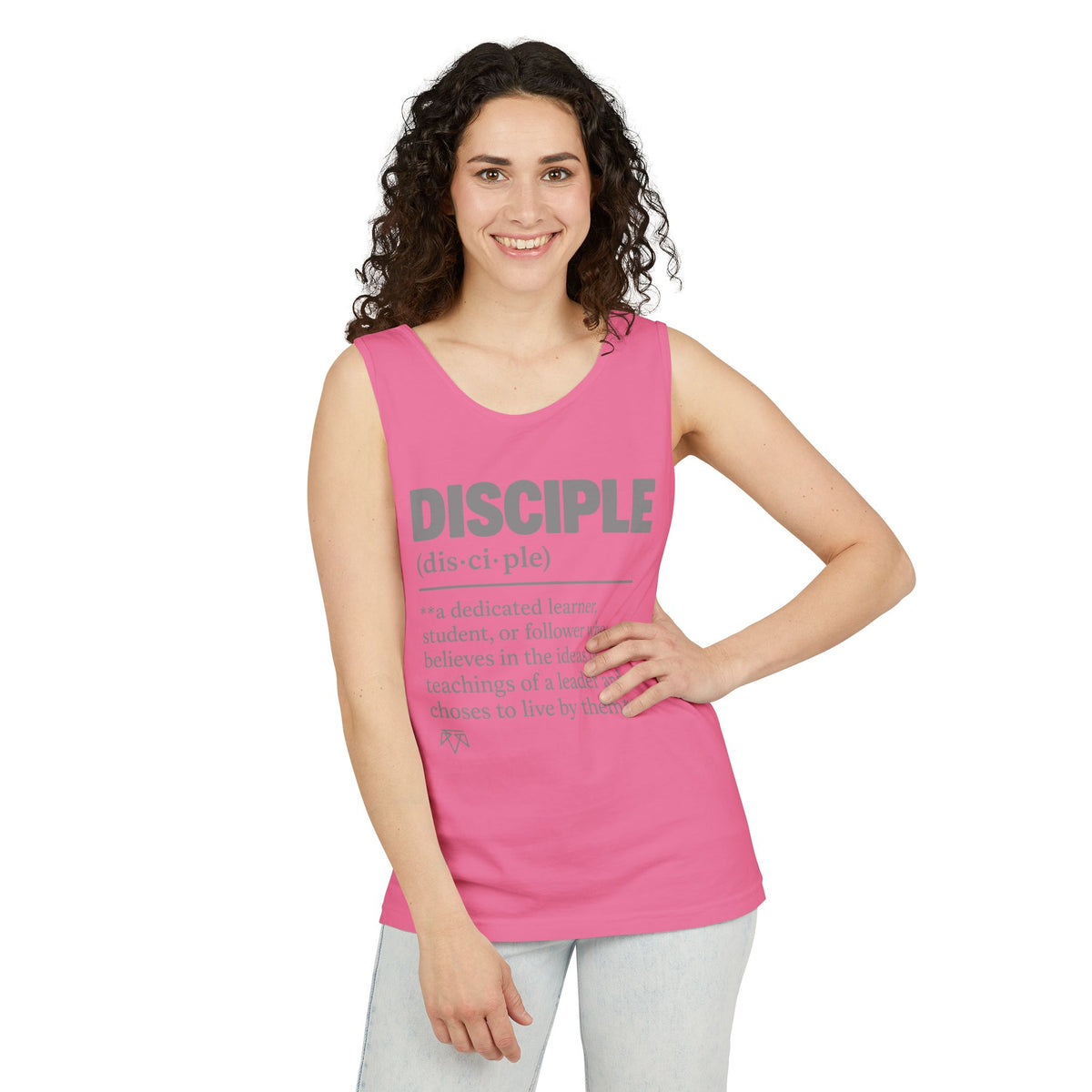 DISCIPLE — Garment-dyed Tank Top