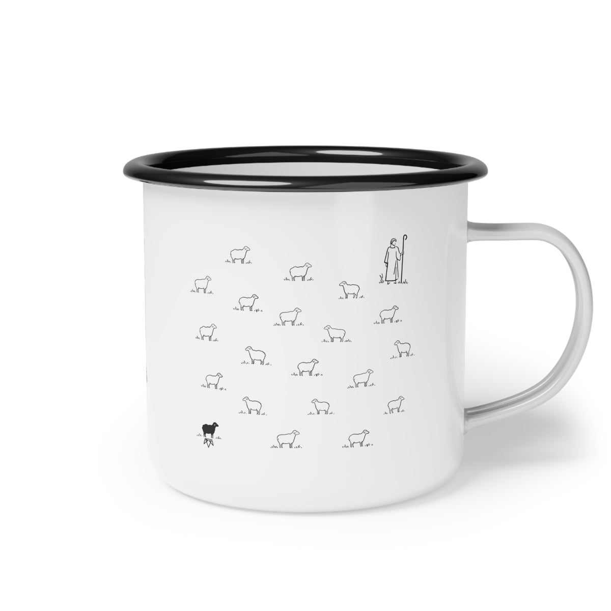 The Shepherd — Enamel Camp Mug