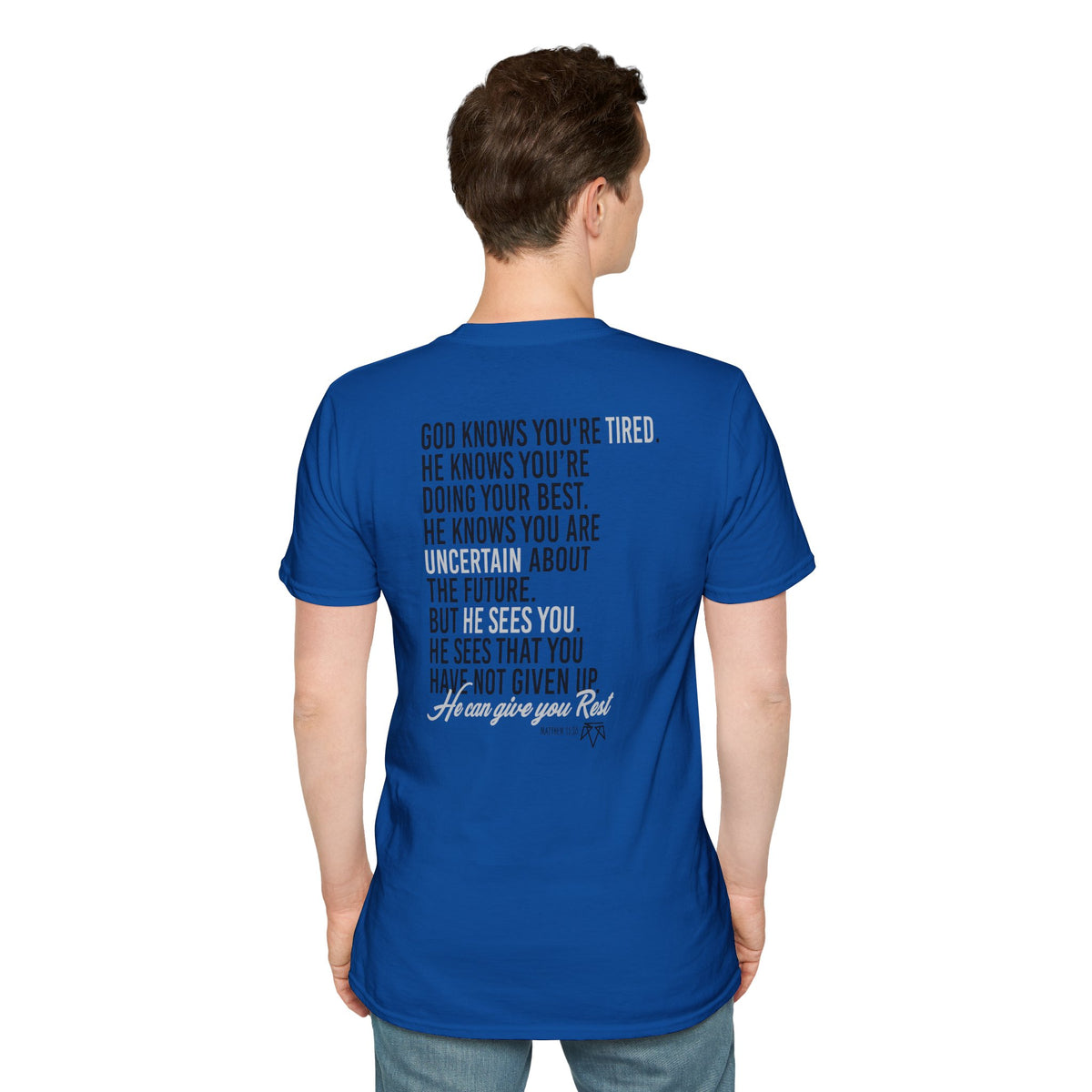 Rest (Matthew 11:28) - Evangelism Tee