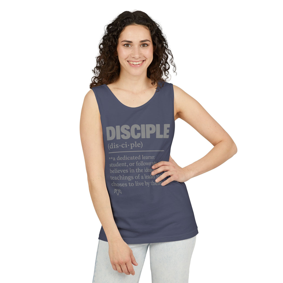 DISCIPLE — Garment-dyed Tank Top