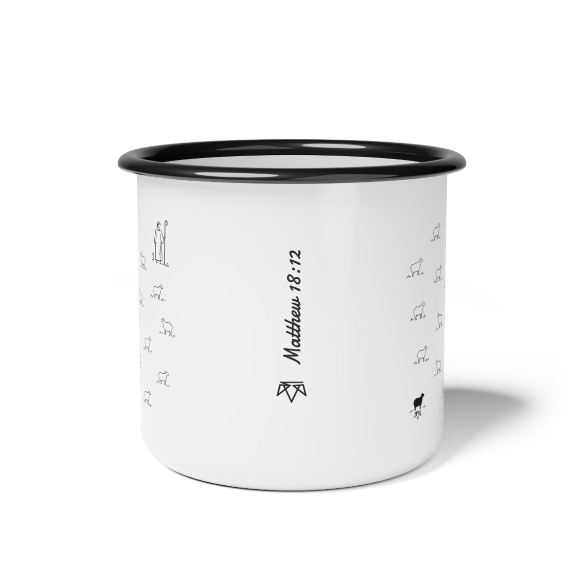 The Shepherd — Enamel Camp Mug