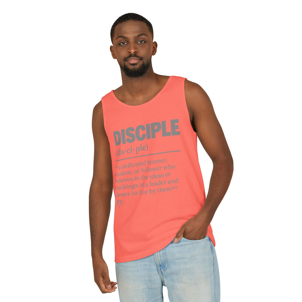 DISCIPLE — Garment-dyed Tank Top