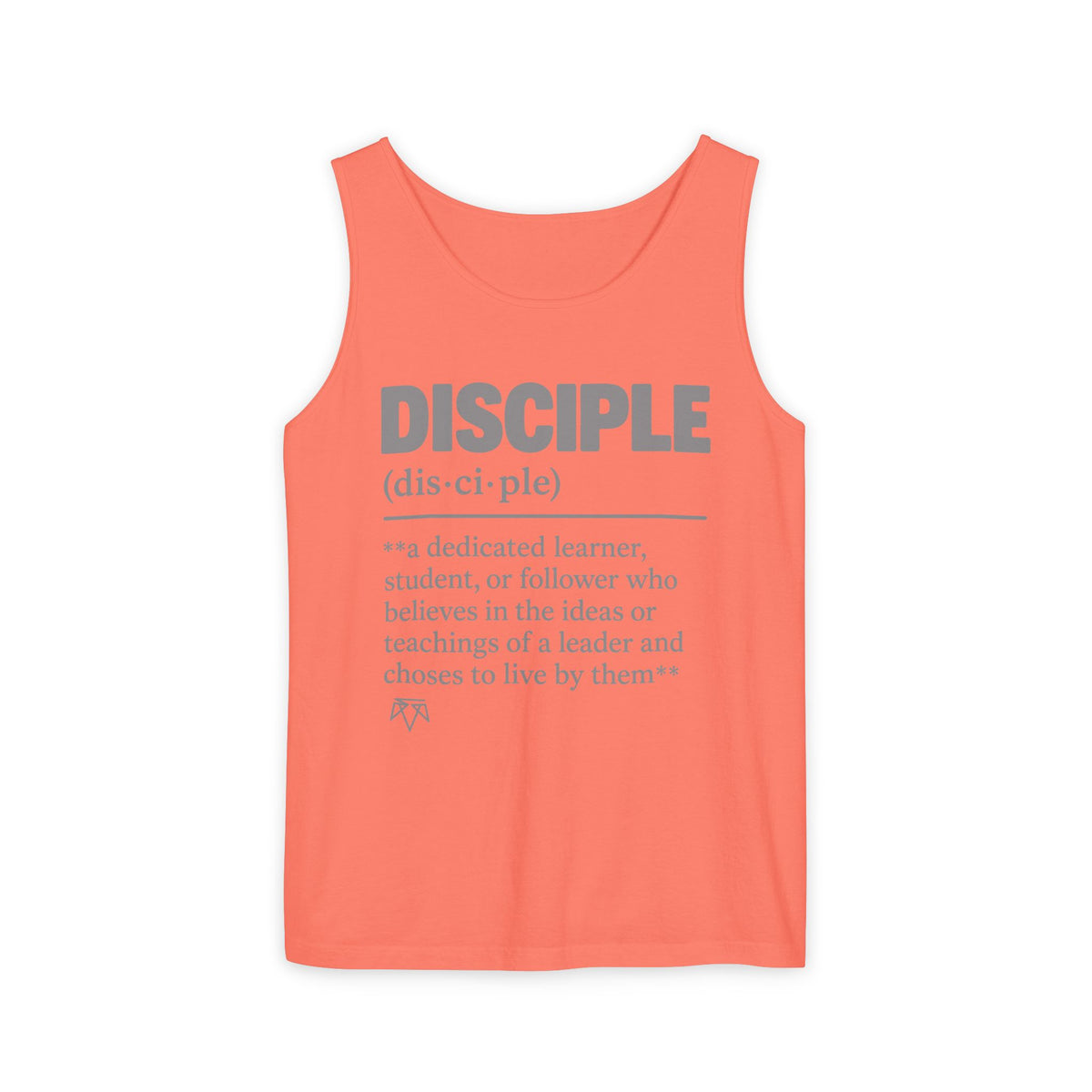 DISCIPLE — Garment-dyed Tank Top