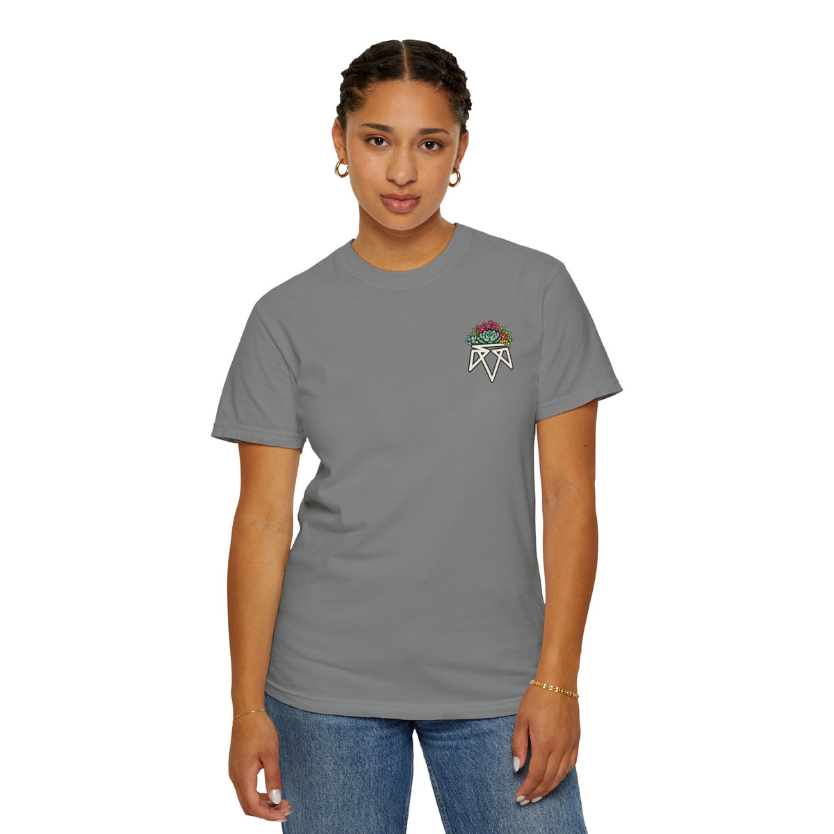 Planted in God's Word T-Shirt — Floral Planter Bible Verse Tee
