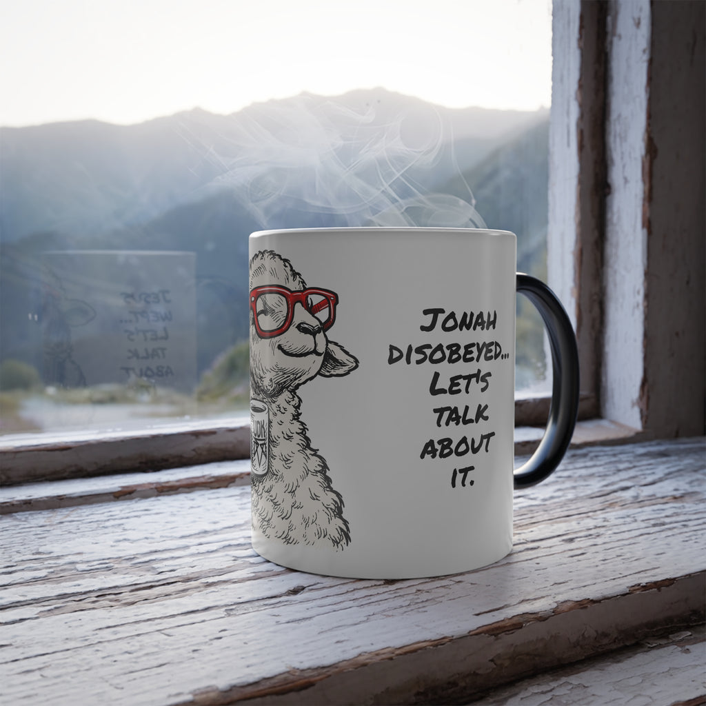 Let's talk about it — Color‑Changing Mug Cup, 11oz