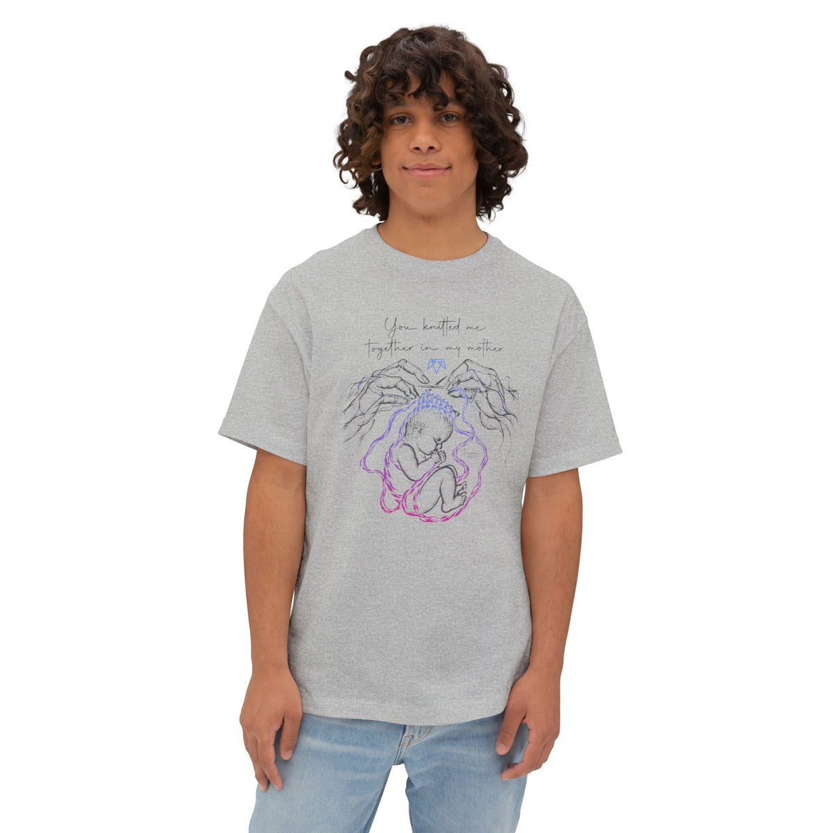 Knit Me Together - Boxy Tee