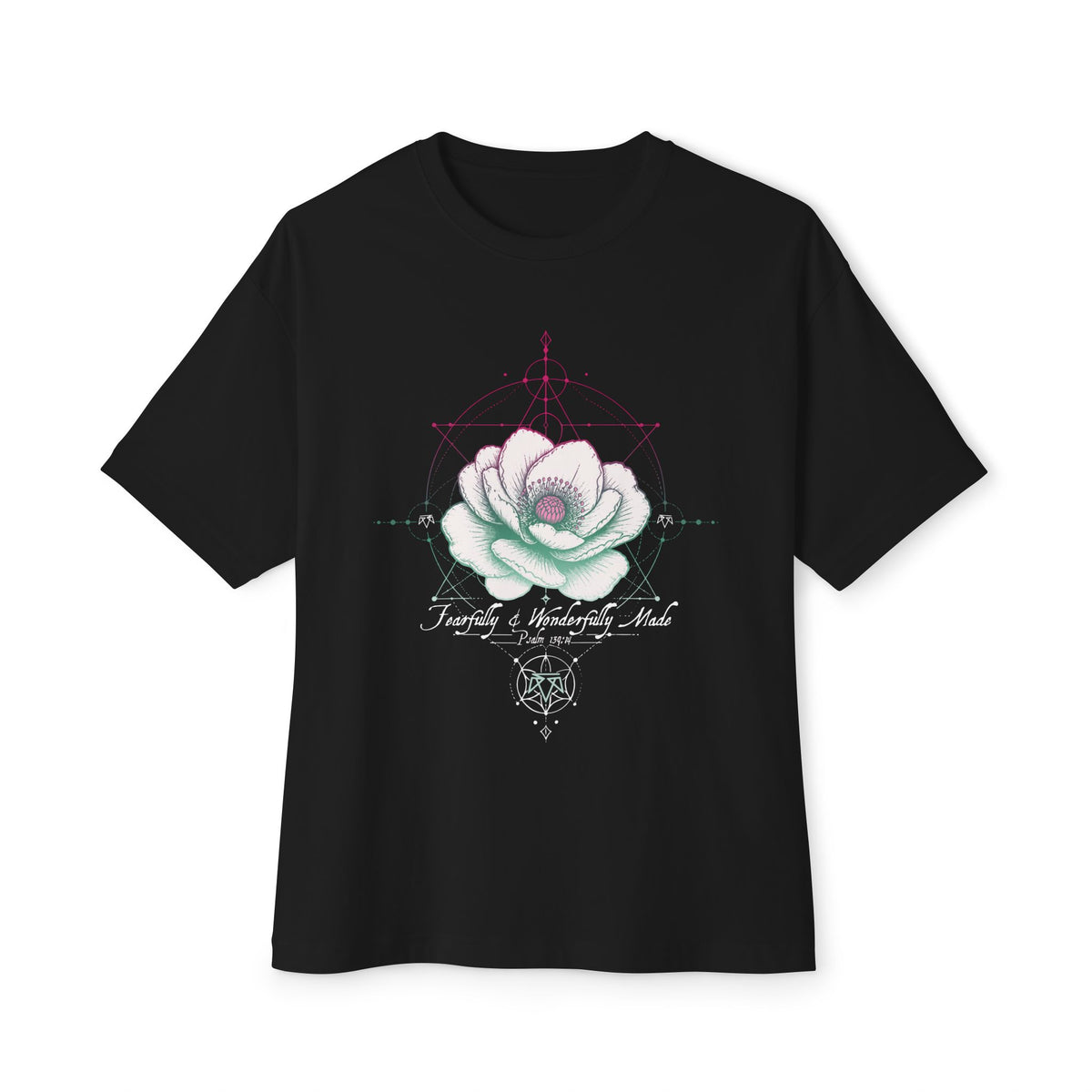 Wonderfully made (Psalm 139:14) - Boxy Tee
