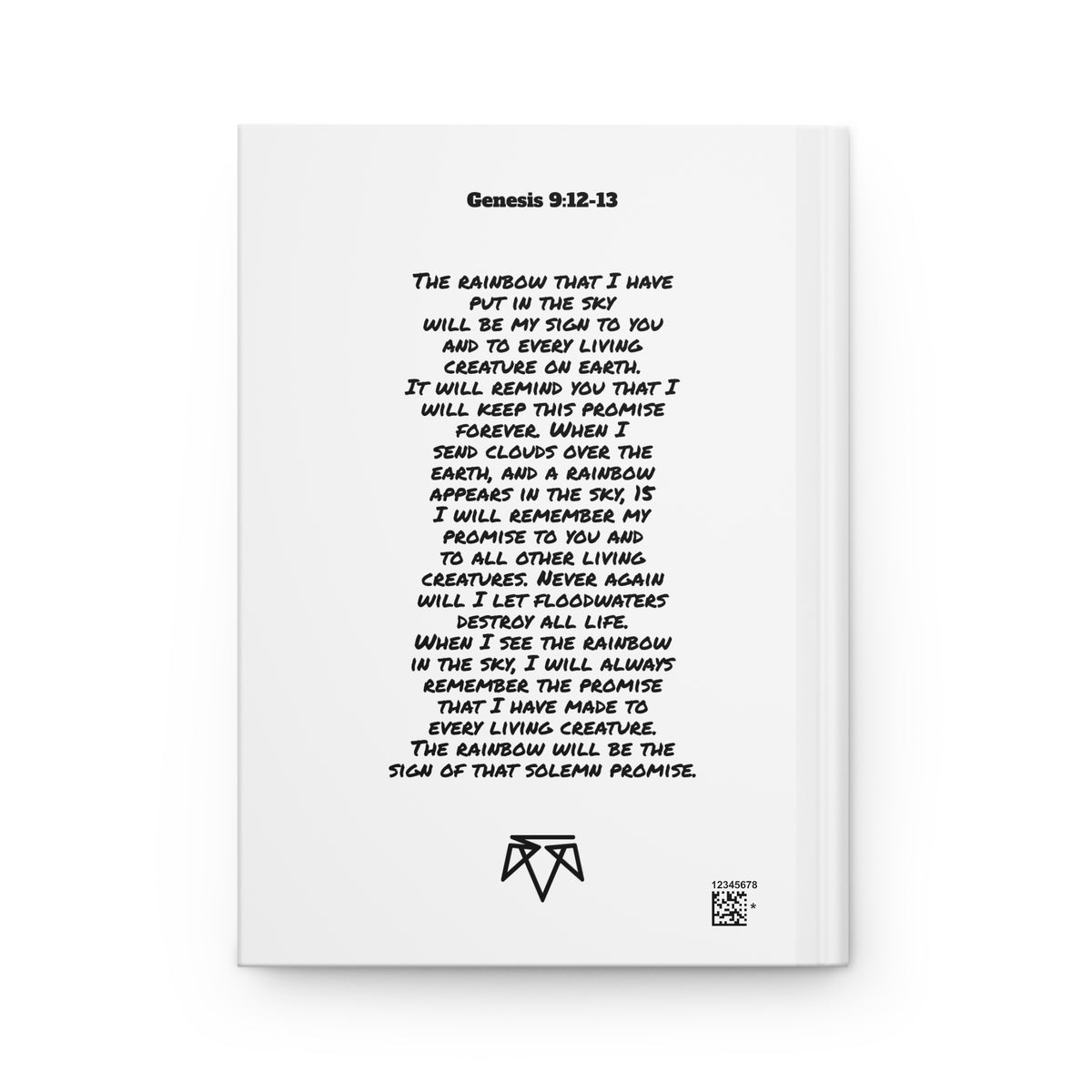 He Keeps His Promises (Genesis 9:12-13) — Lined Journal Notebook
