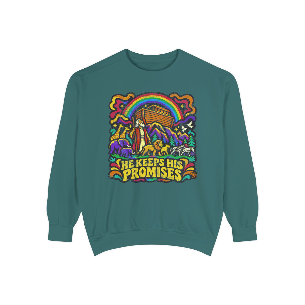 He Keeps His Promises - Comfort Colors Sweatshirt