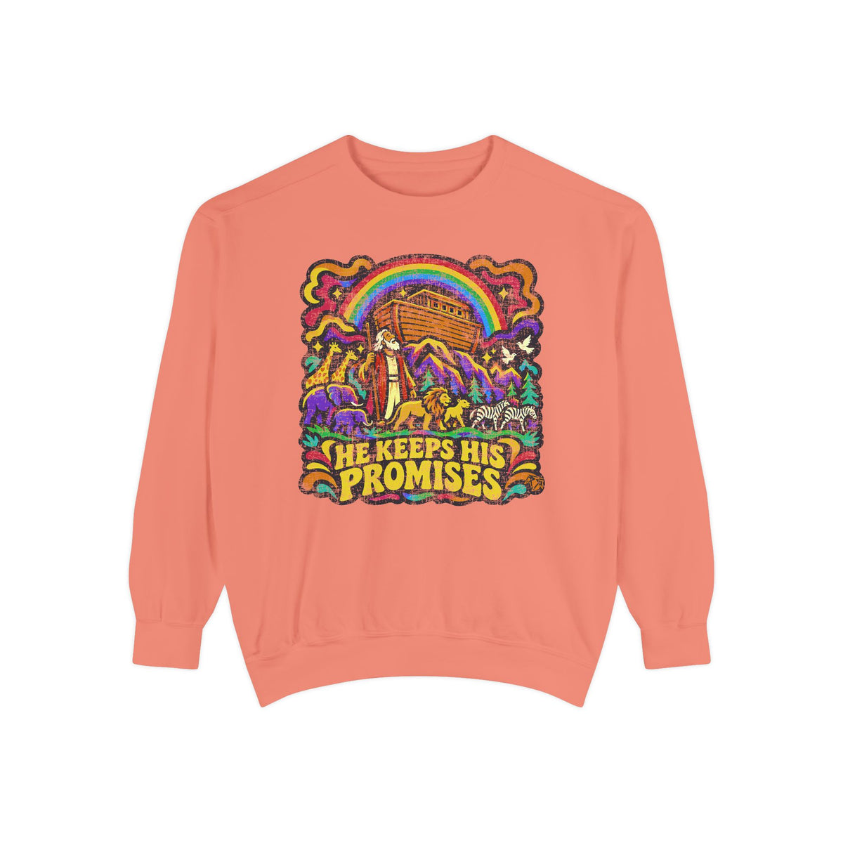 He Keeps His Promises - Comfort Colors Sweatshirt