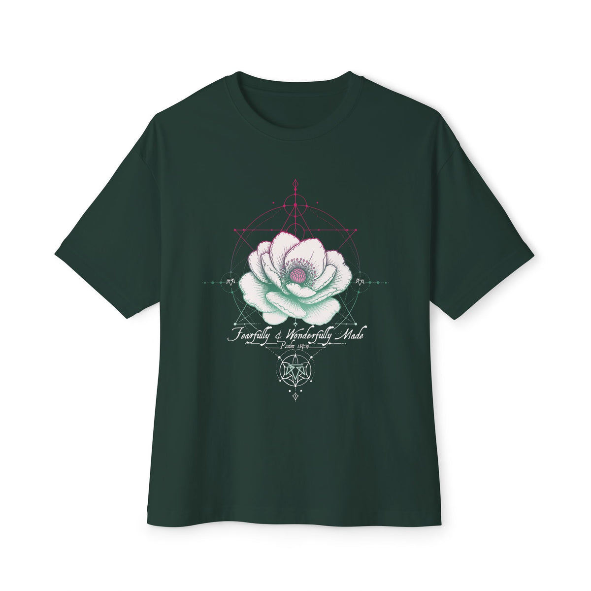 Wonderfully made (Psalm 139:14) - Boxy Tee
