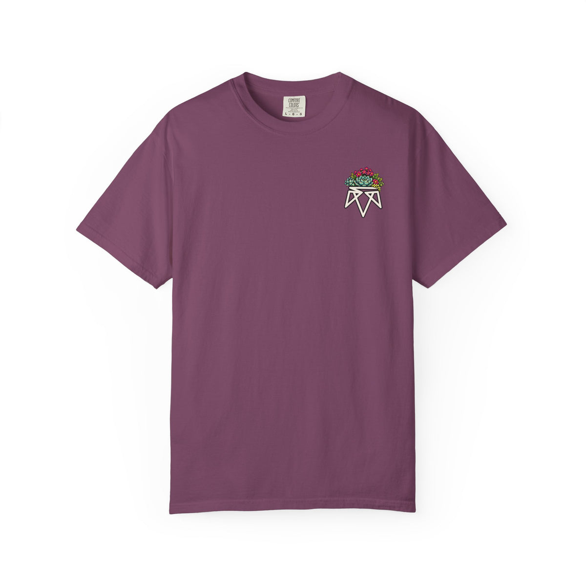 Planted in God's Word T-Shirt — Floral Planter Bible Verse Tee