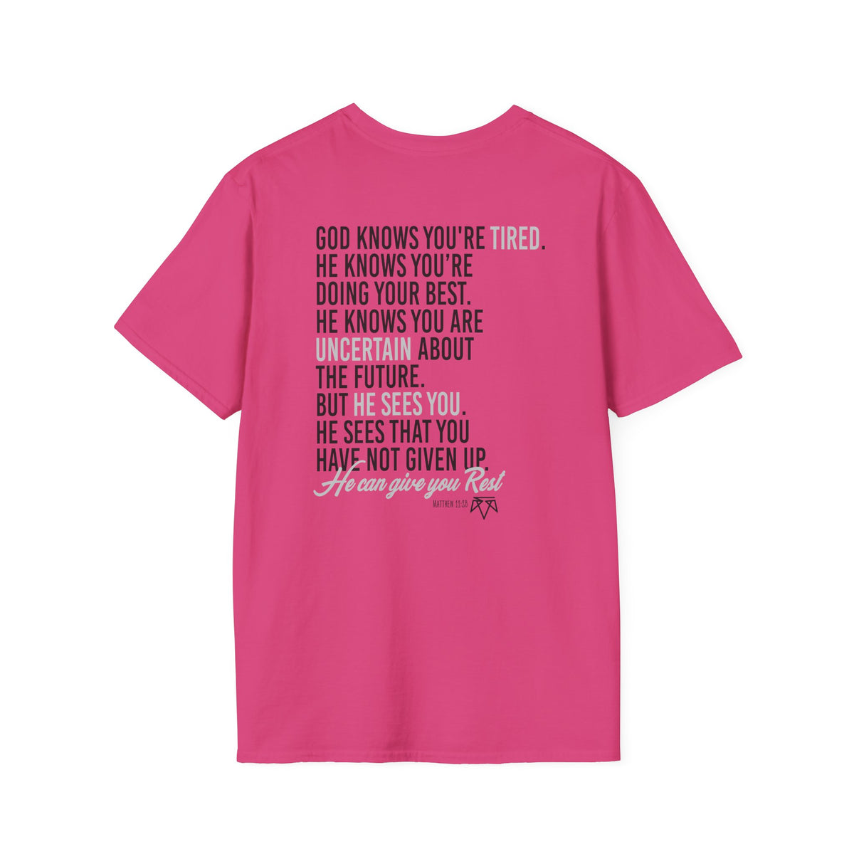 Rest (Matthew 11:28) - Evangelism Tee