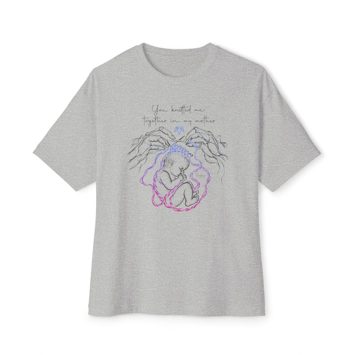 Knit Me Together - Boxy Tee