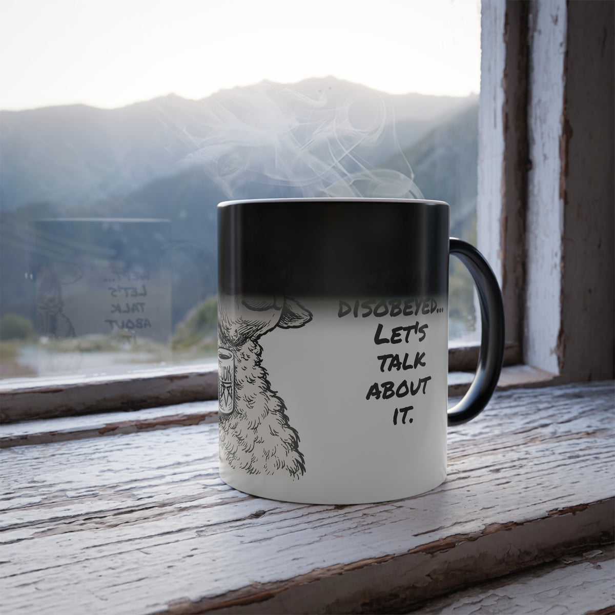 Let's talk about it — Color‑Changing Mug Cup, 11oz