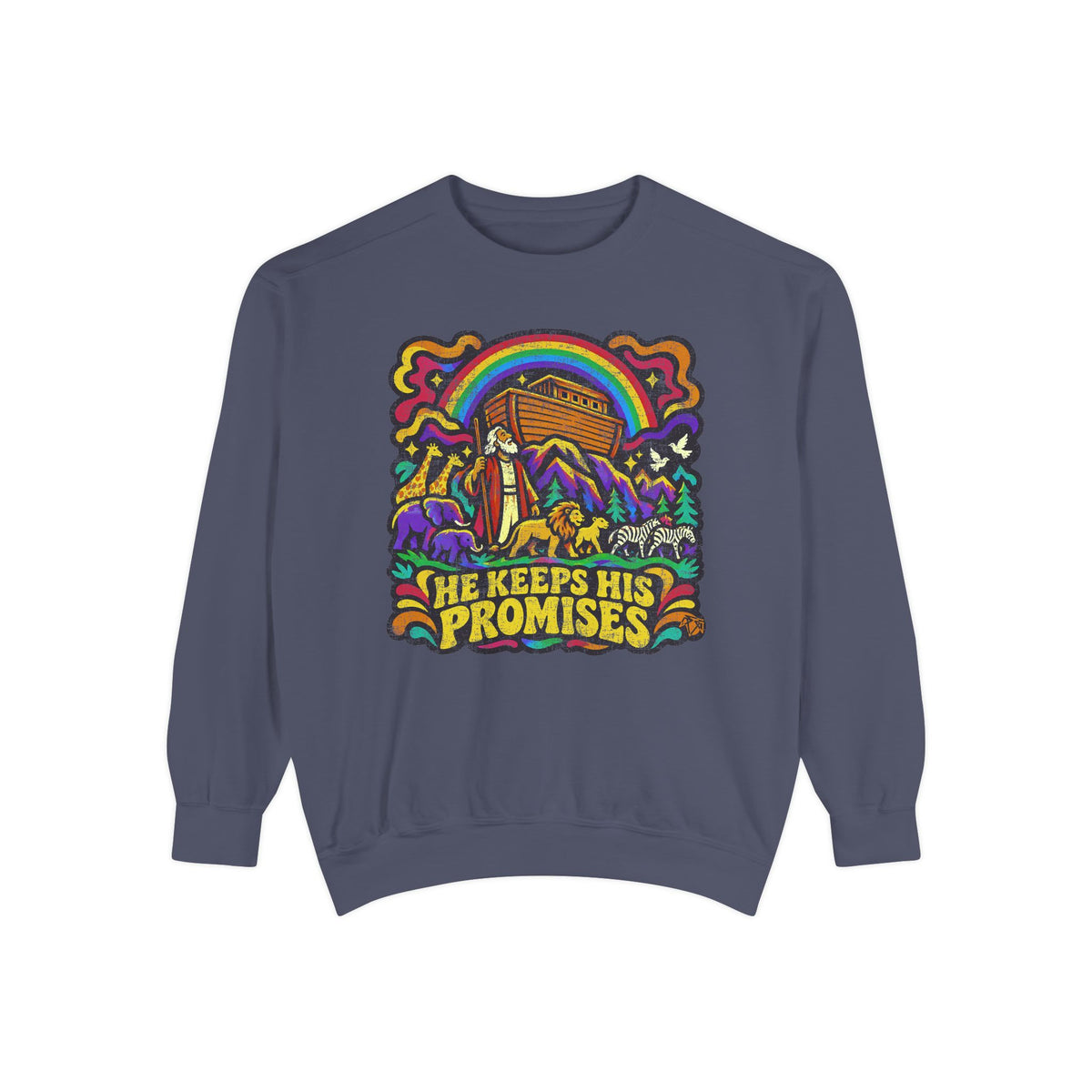 He Keeps His Promises - Comfort Colors Sweatshirt