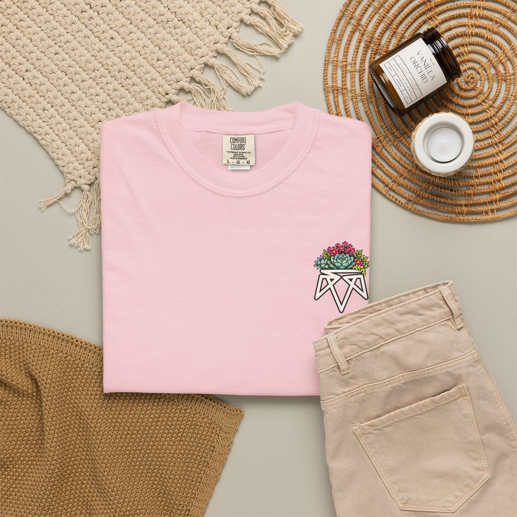 Planted in God's Word T-Shirt — Floral Planter Bible Verse Tee