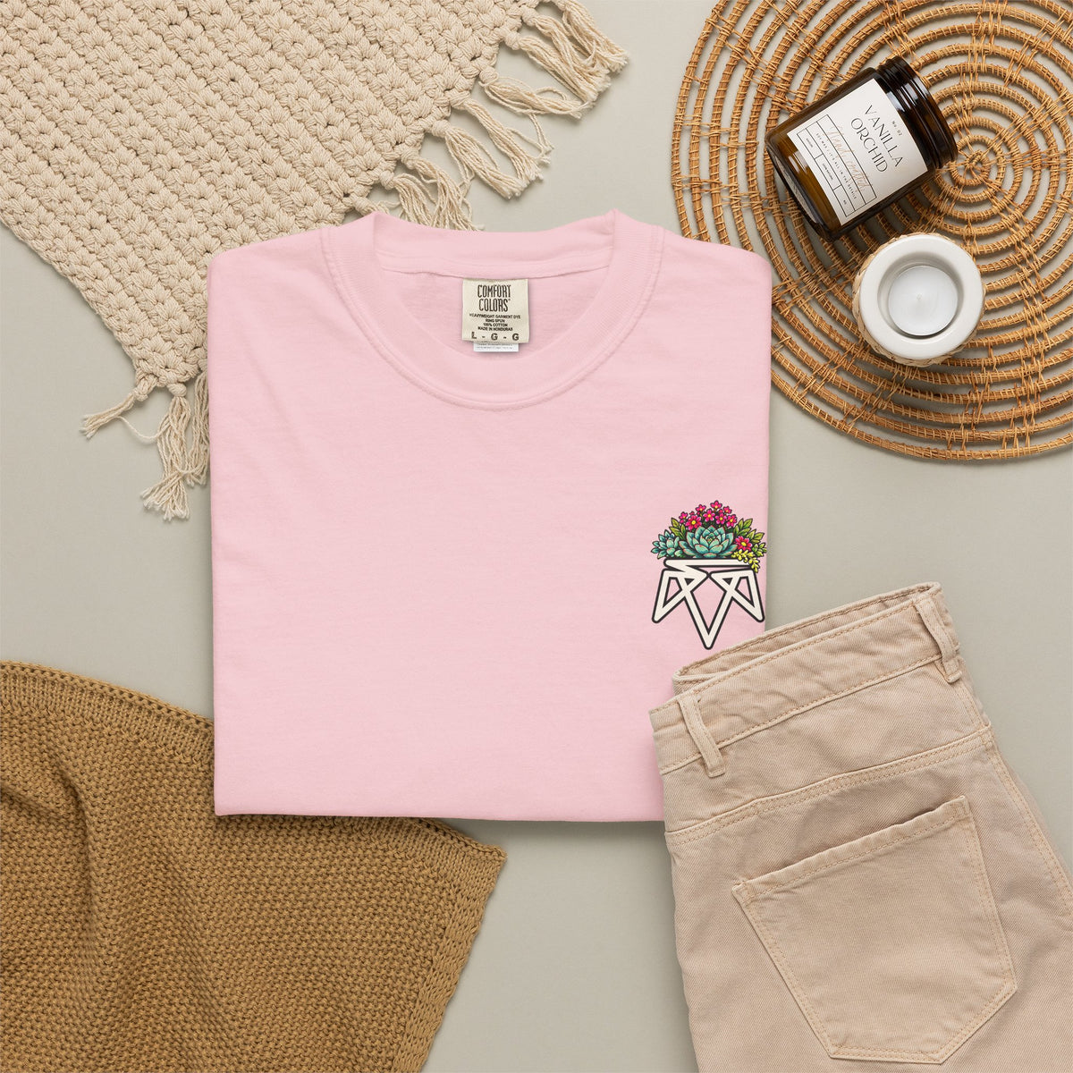 Planted in God's Word T-Shirt — Floral Planter Bible Verse Tee