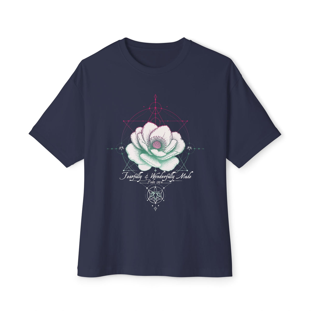 Wonderfully made (Psalm 139:14) - Boxy Tee